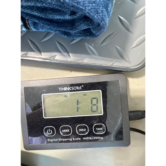 St Johns Bay Jeans 34x32 Relaxed Straight Blue Medium Wash Comfort Stretch Denim - Picture 6 of 6